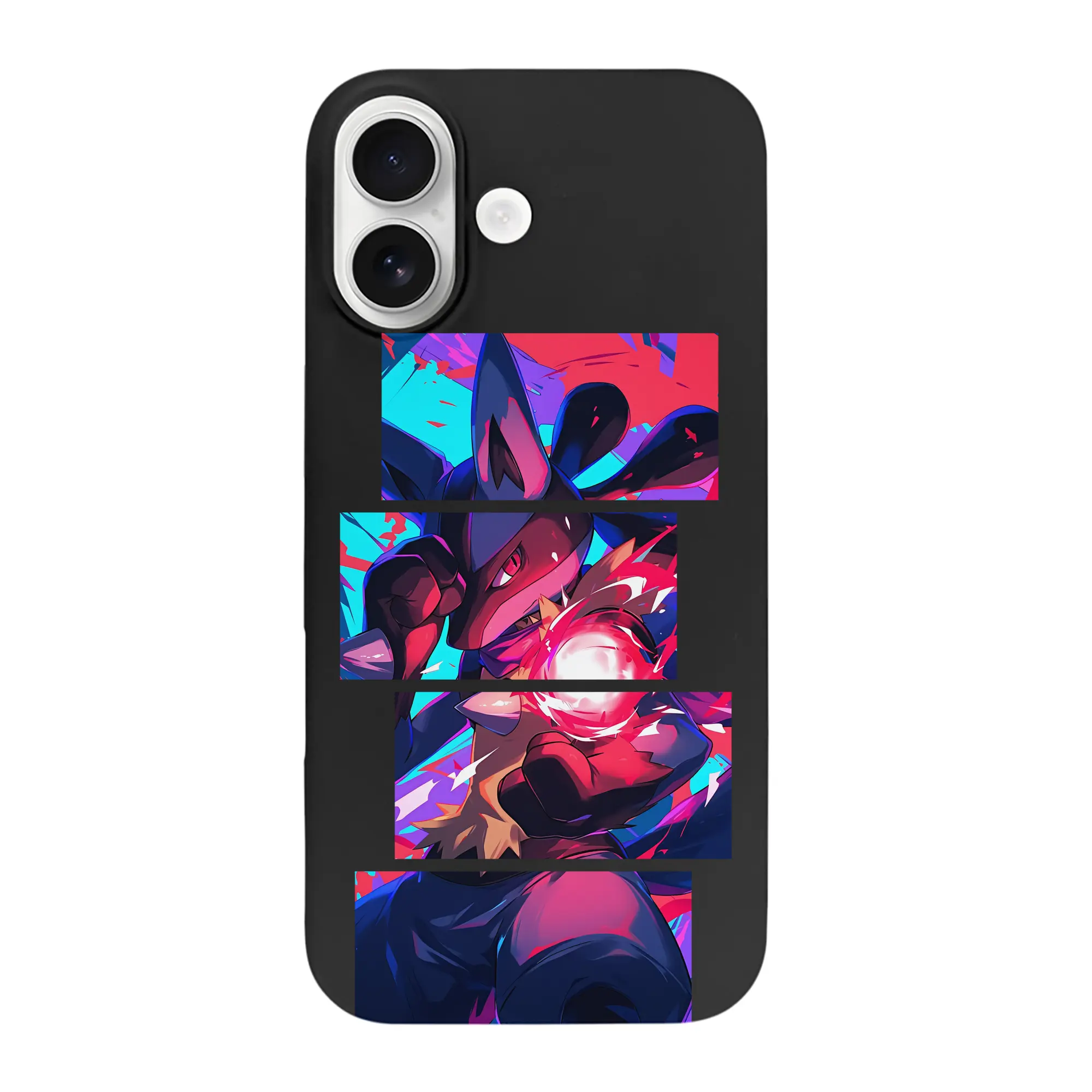 ポケモン グッズ,ルカリオ - iPhone 17 シリーズ シリコンケース 薄型 耐衝撃 指紋防止 ソフトタッチカバー 精密フィット 傷防止 保護ケース iPhone 17/17 Air/17 Pro/17 Pro Max 対応